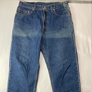 Vintage Y2K Levi’s 550 Relaxed Jeans Men’s Size 36x32 Fits 34x30 Made In USA.